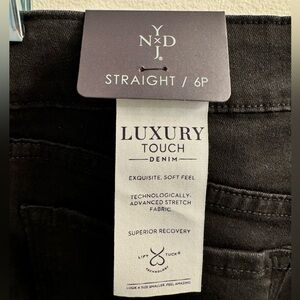 NWT! Not Your Daughter’s Jeans; straight up in black; size 6P; never worn!!!